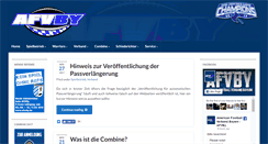 Desktop Screenshot of afvby.de